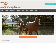 Tablet Screenshot of dekhengsten.nl